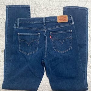 Levi’s, size 28, 312 shaping slim with stretch.